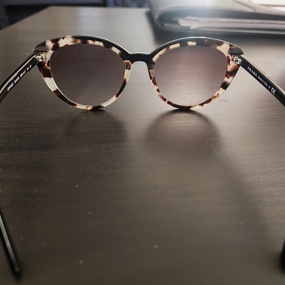 Prada Brown Tortoise Shell Sunglasses